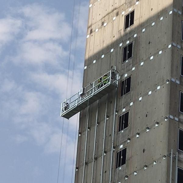 Galvanized steel suspended hanging scaffolding platform for maintenance #2 image