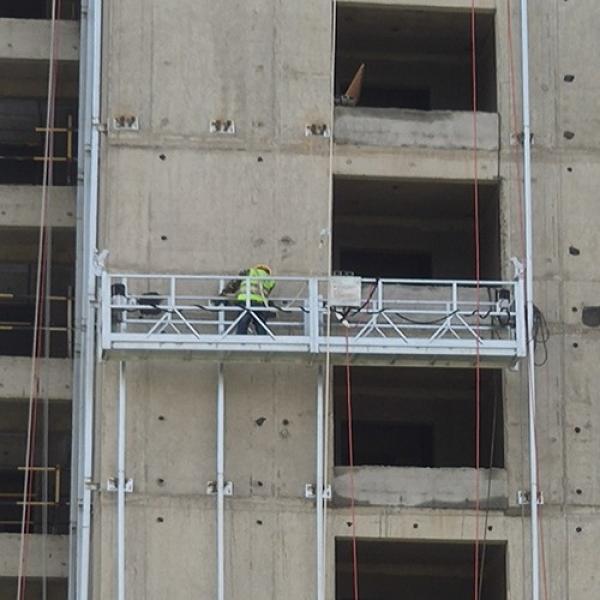 Galvanized steel suspended hanging scaffolding platform for maintenance #1 image